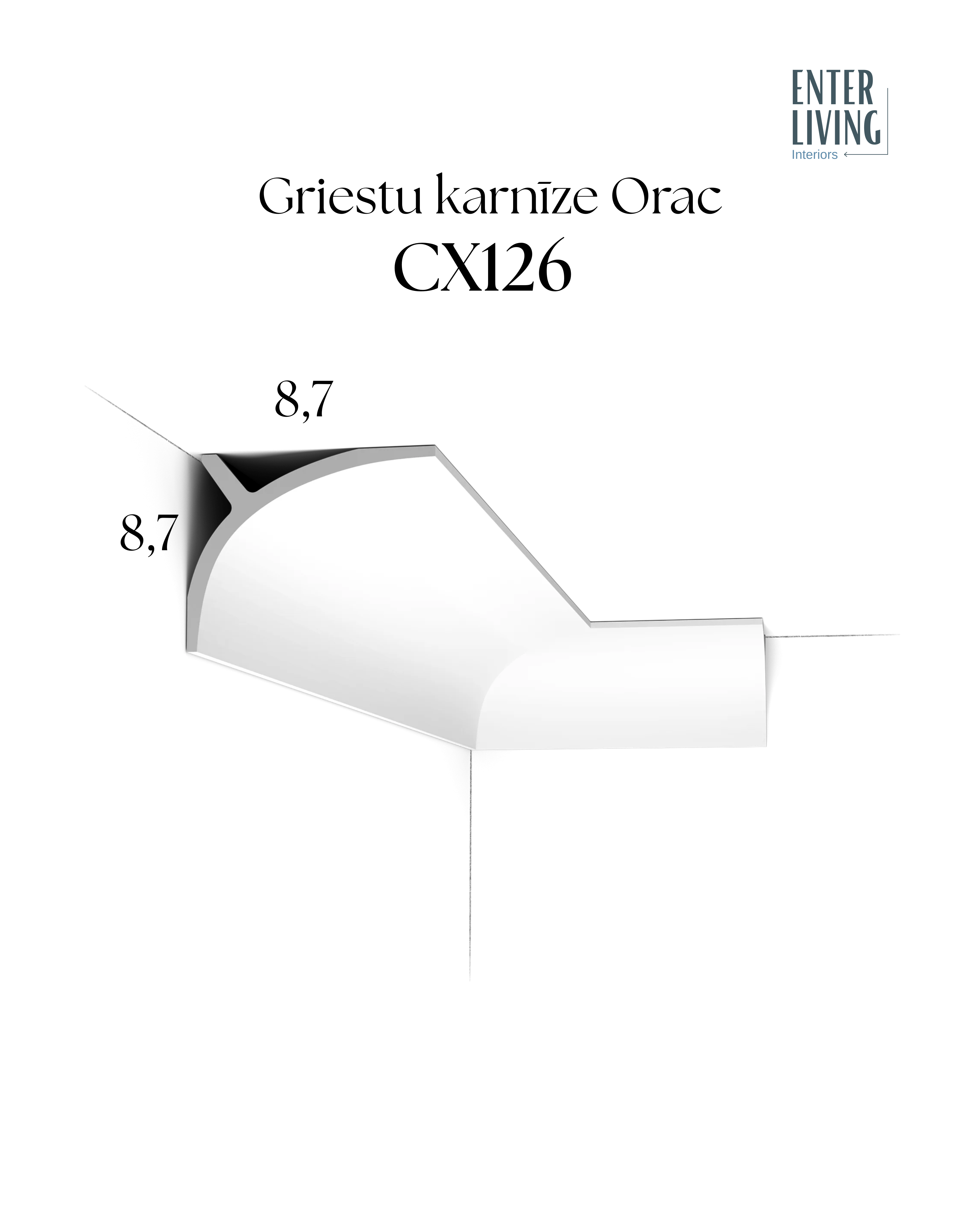 CX126 Karnīze 200 x 8.7 x 8.7 cm