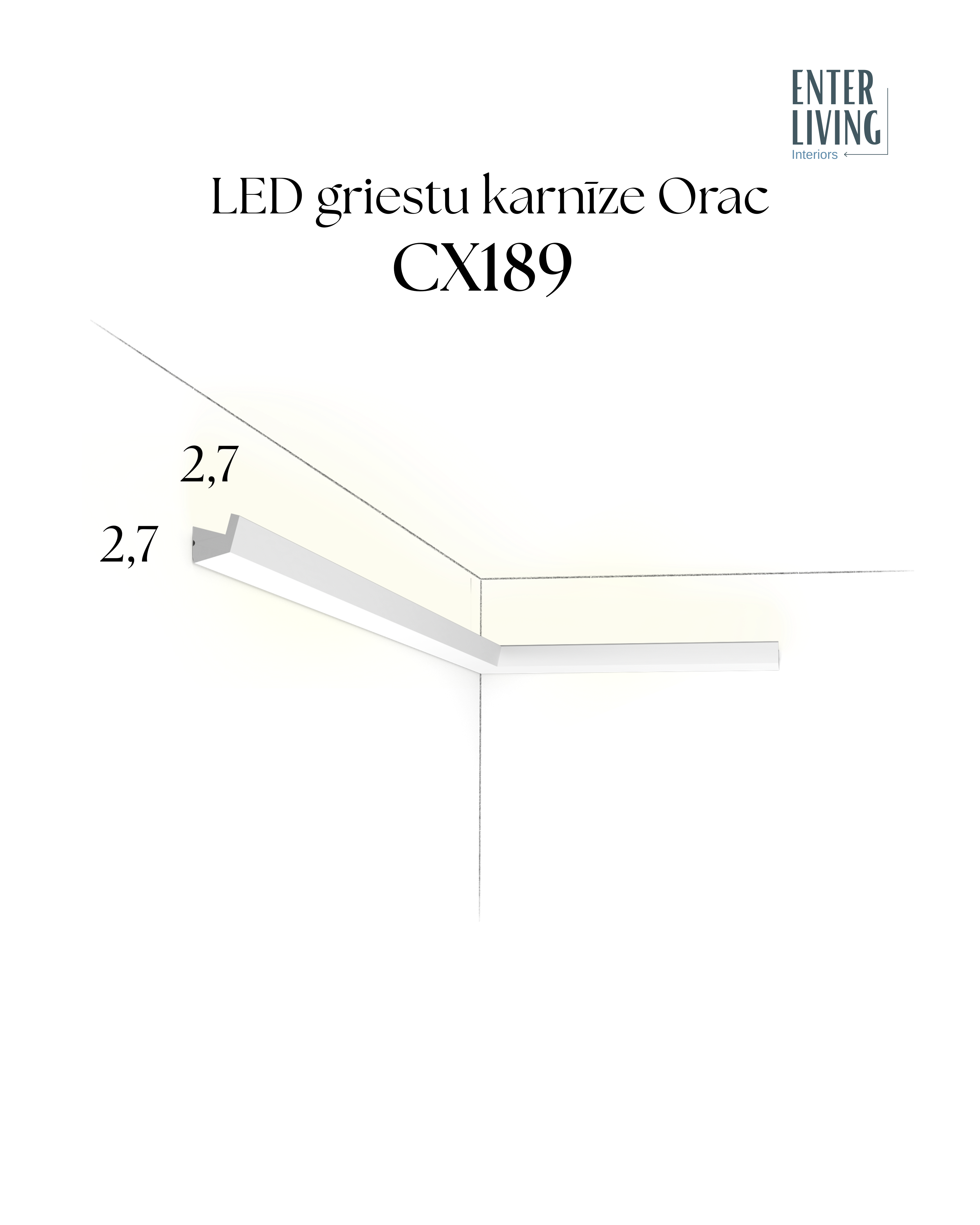CX189 Karnīze 200 x 2.7 x 2.7 cm