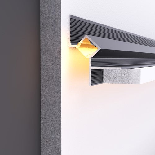 Model ILLU A Ēnu profils griestiem 2000 x 55 x 42 mm