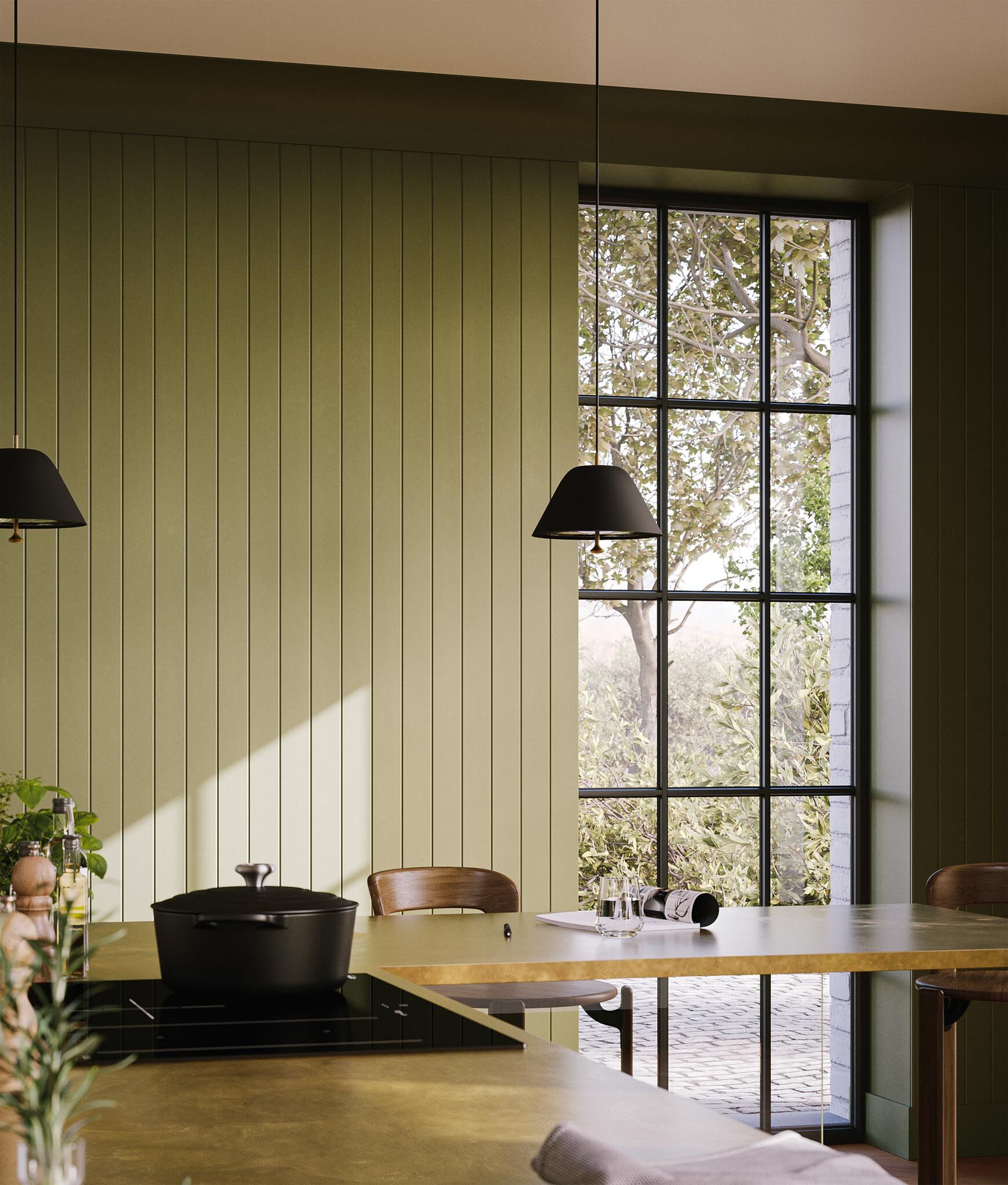 WX205-2600 Sienas panelis TRACK 260 x 1.3 x 25 cm