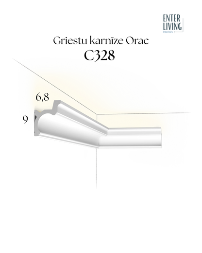 C328 Karnīze 200 x 9 x 6.8 cm