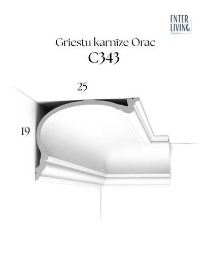 C343 Karnīze 200 x 25 x 19 cm