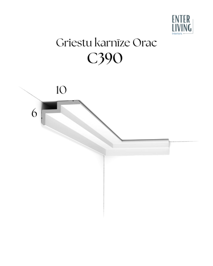 C390 Karnīze 200 x 10 x 6 cm