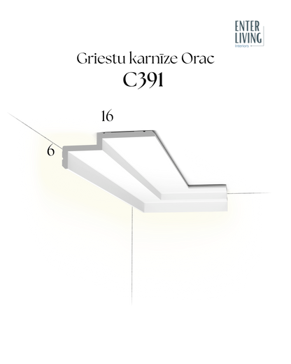 C391 Karnīze 200 x 16 x 6 cm