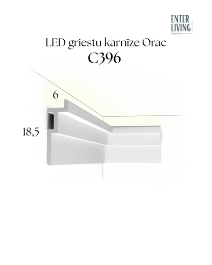 C396 Karnīze 200 x 6.1 x 18.5 cm