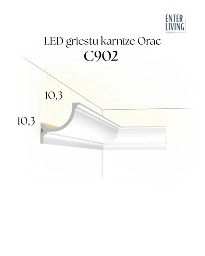 C902 Karnīze 200 x 10.3 x 10.3 cm