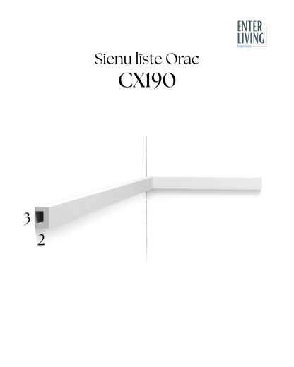 CX190 Karnīze 200 x 3 x 2 cm