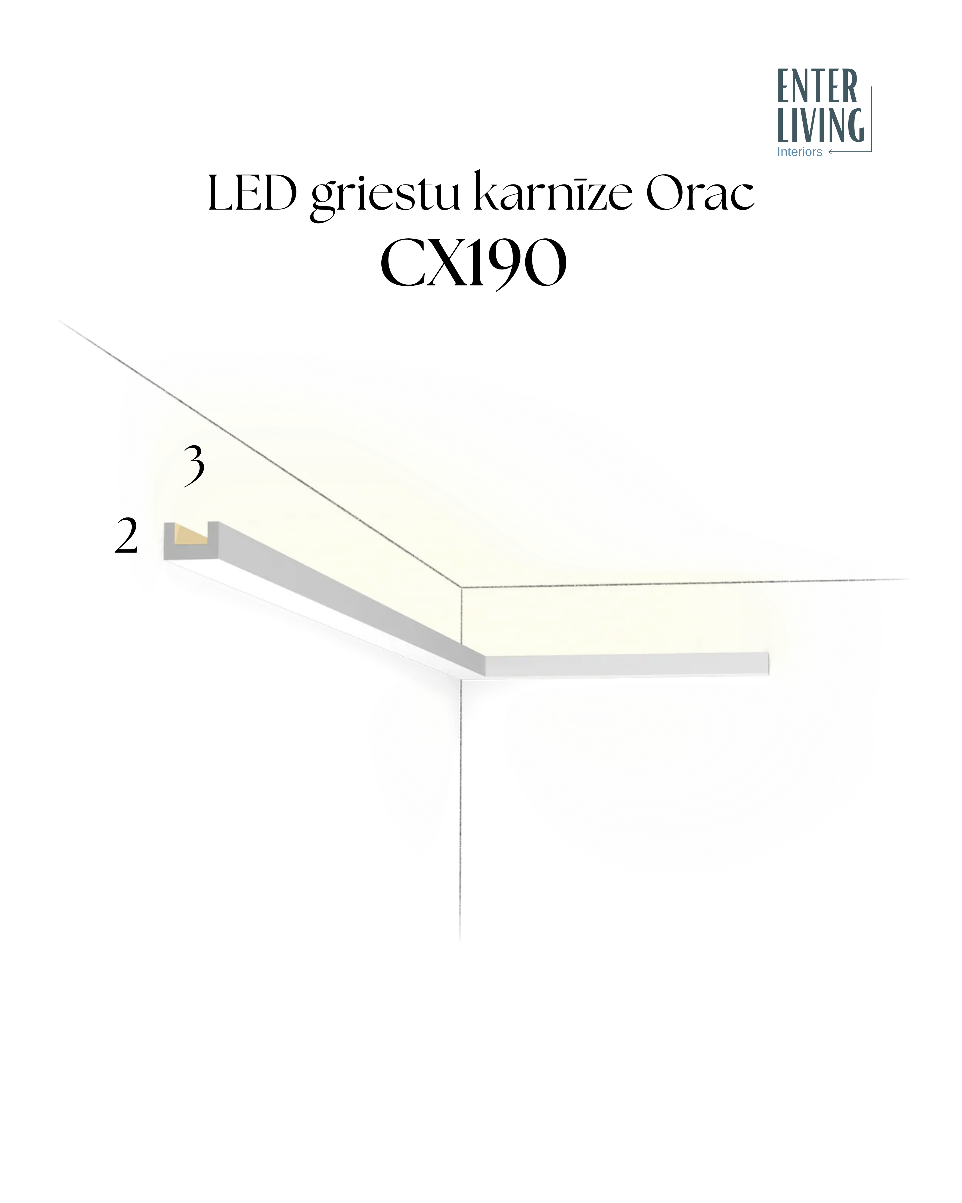 CX190 Karnīze 200 x 3 x 2 cm