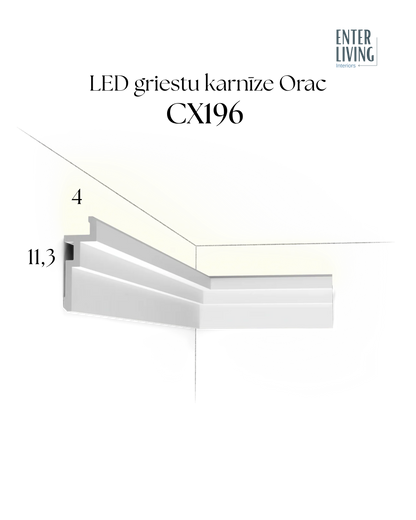 CX196 Karnīze 200 x 11.3 x 4 cm