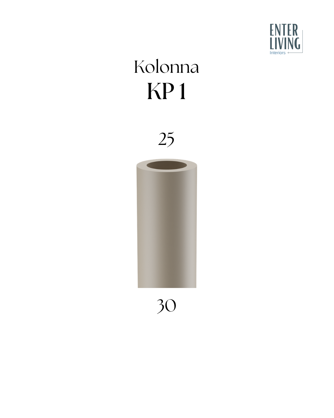 KP 1 Fasādes kolonna 200 x 30 cm