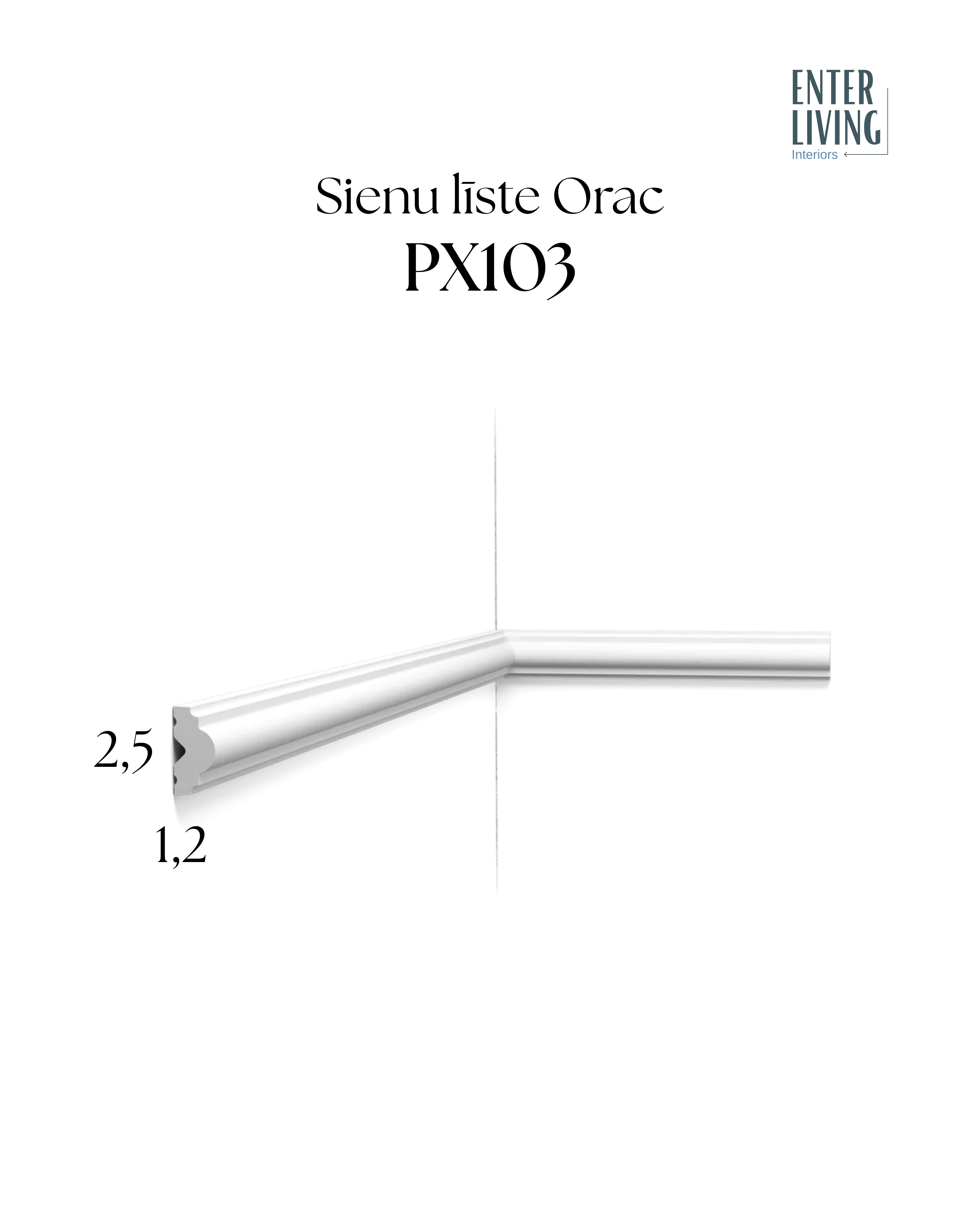 Sienas rāmis ELS02 200 x 100 cm