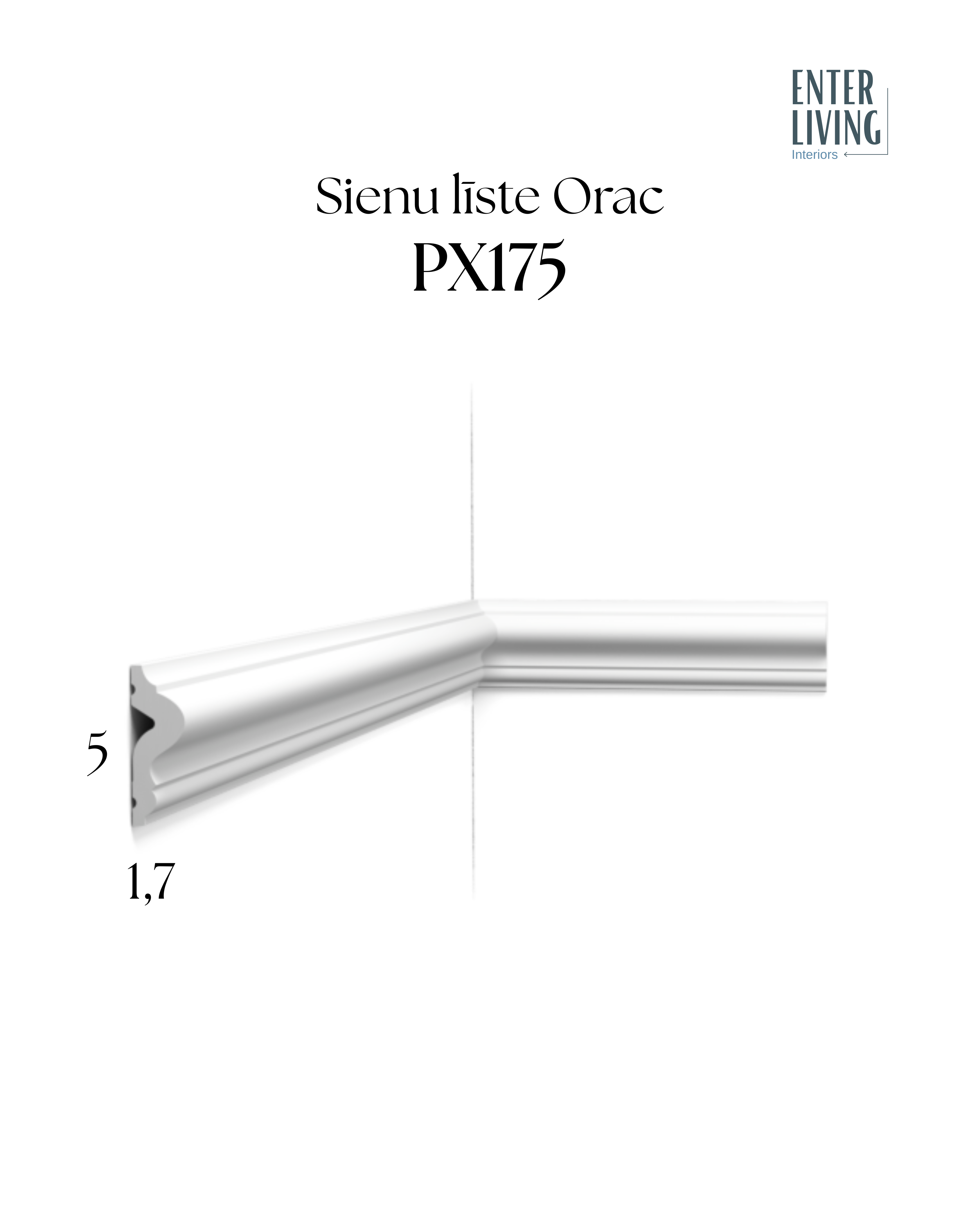 Sienas rāmis ELS02 200 x 100 cm