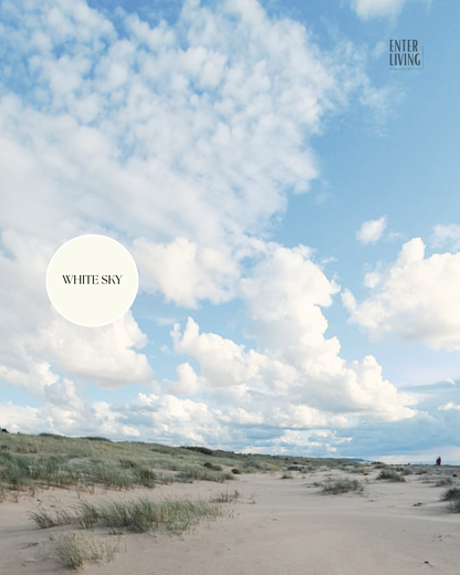 Interjera krāsa White sky